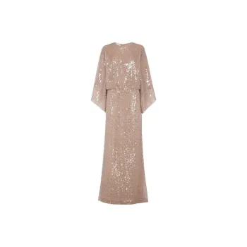 Brunello Cucinelli Sequinned Silk Maxi Dress