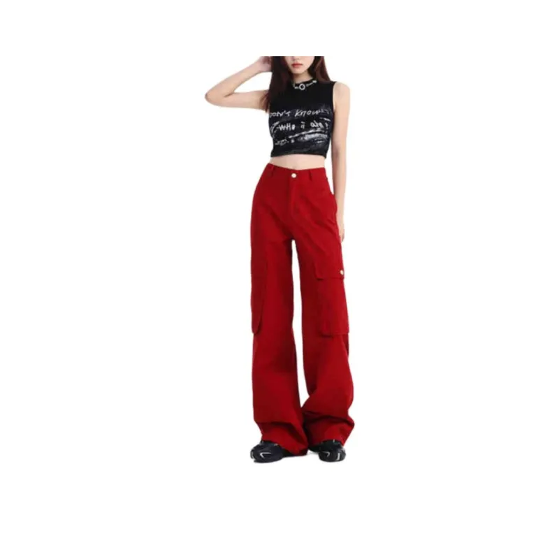 YINLEI Cargo Pants Women's-2