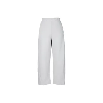 Adidas Knitted Sports Pants Women's Light Gray