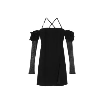 VERSACE JEANS COUTURE Off shoulder Mini Dress