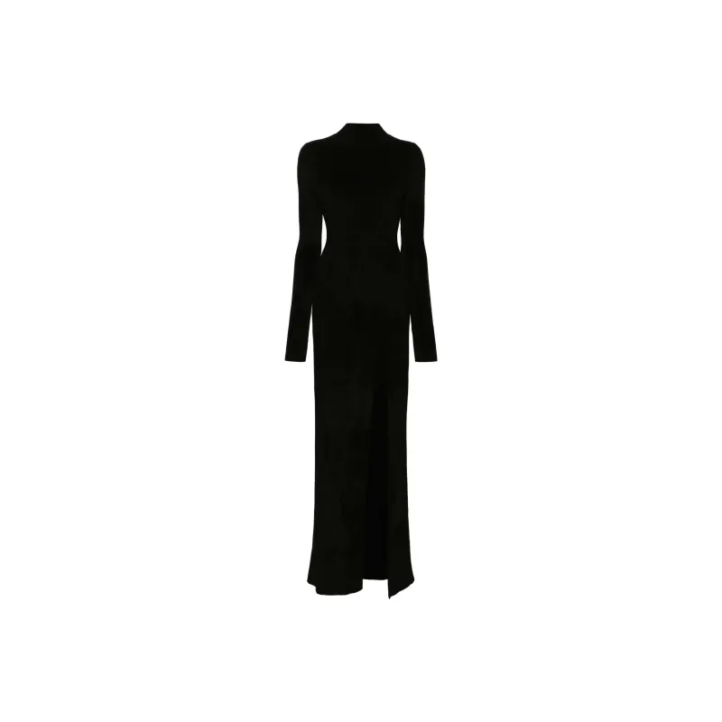 NANUSHKA Long sleeve Towelling Maxi Dress-0