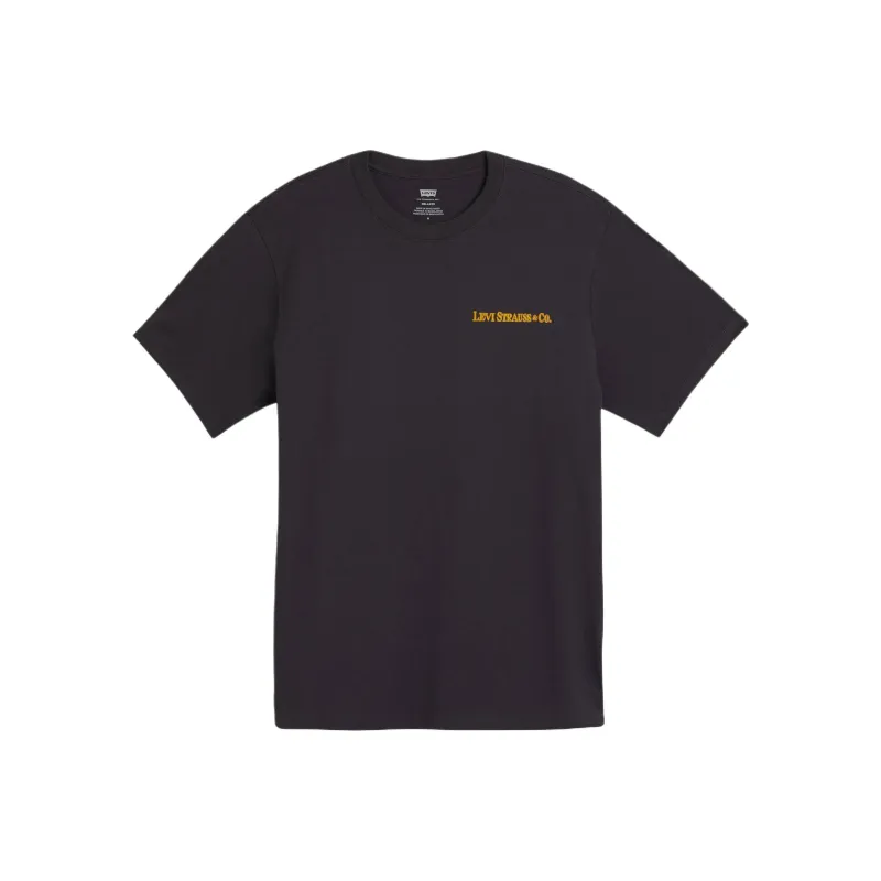 Levis T Shirts Men Black-0