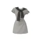 Gray Cropped Dress