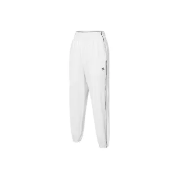 XEXYMIX Knitted Sweatpants Women's Cream White