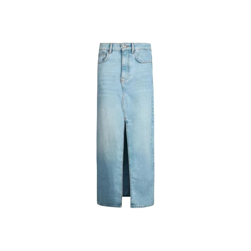 LIU·JO Denim Maxi Skirt-0