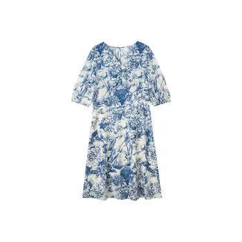 Dme Short-Sleeved Dresses Women's Diamond Blue