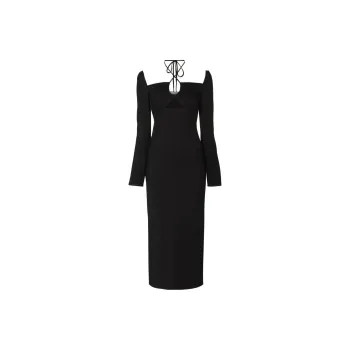 Reformation Long-Sleeved Dresses Women's Black