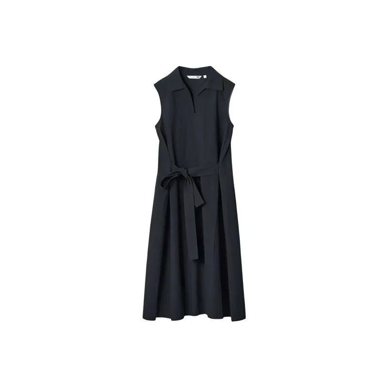 Jw Anderson X UNIQLO Jw Anderson Co-Branded Series Sleeveless Dresses Women's Black-0