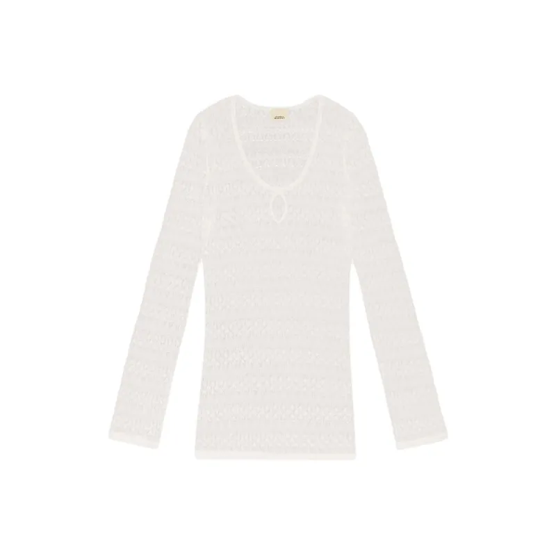 ISABEL MARANT Long-Sleeved Dresses Women's White-0