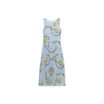 Desigual Sleeveless Dress Women's Blue