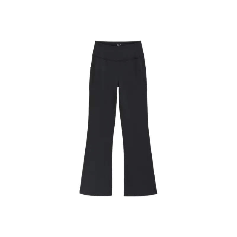 GAP Knitted Sweatpants Women's Black-0