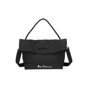 BEN SHERMAN Nylon Shoulder Bag Men's Black