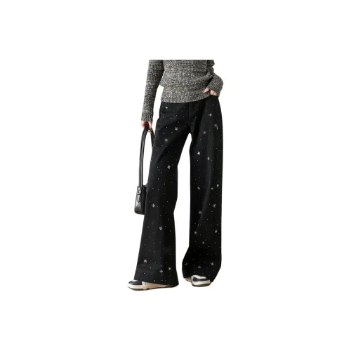 CCAABB Jeans Women's BKX/Black