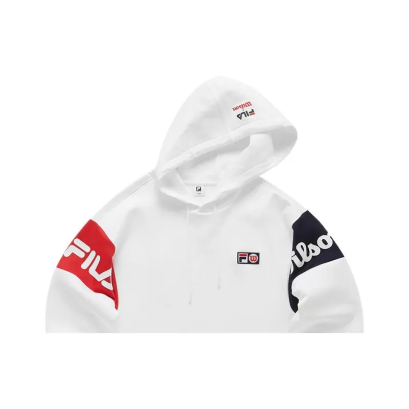 FILA x Wilson Athletics Tennis Sweatshirt Men's Standard White-1