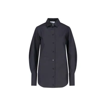 The Attico Long Sleeved Mini Shirt Dress