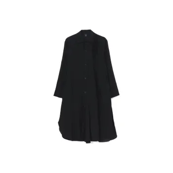 Yohji Yamamoto Long Sleeved Dresses Women's Black