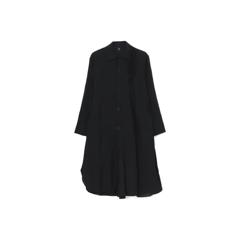 Yohji Yamamoto Long Sleeved Dresses Women's Black-0