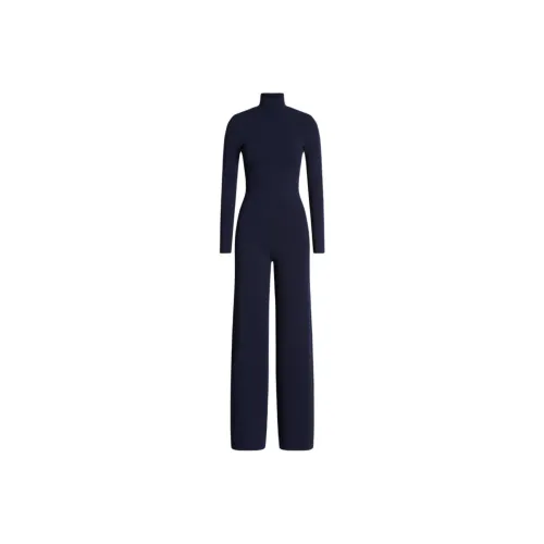 SCANLAN THEODORE Micro Crepe Jumpsuit Jumpsuit Women's Navy/Marine Blue