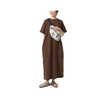 FREAK'S STORE Short Sleeved Dress Women's Brown