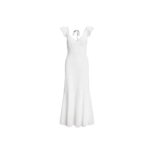 Polo Ralph Lauren SS24 Sleeveless Dress Women's White