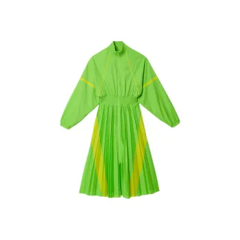 LACOSTE Long Sleeved Dresses Women's Green