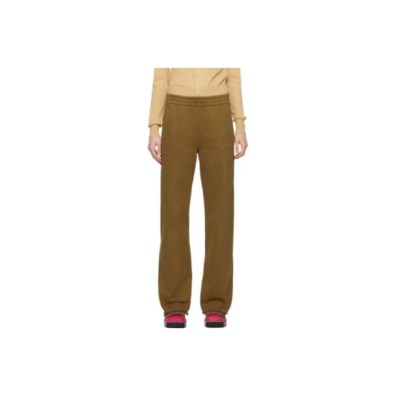 Acne Studios Knitted Sweatpants Women's Brown-0