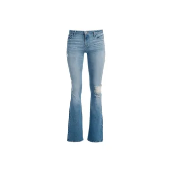 GUESS Eco Ryder Low-Rise Flare Jeans Jeans Women's Blue