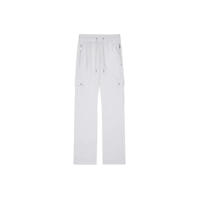 TEAM WANG Cotton Cargo Track Pants-2