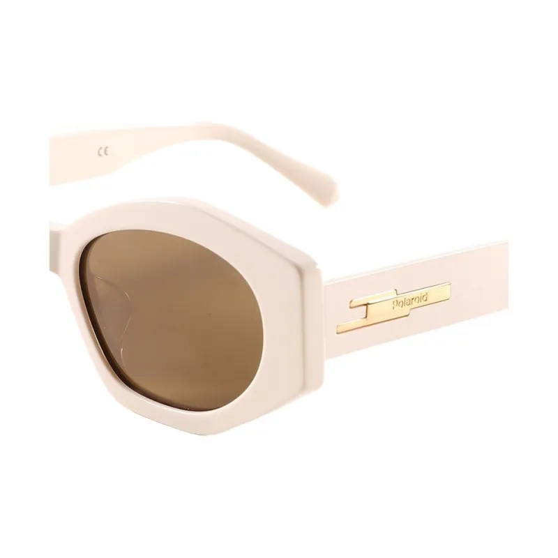 Polaroid Plate Frame Irregular Shape Sunglasses Unisex-7