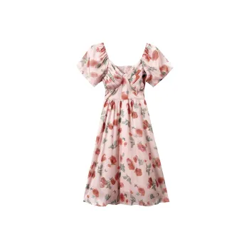 PAZZO Short Sleeved Dress Women's Pink