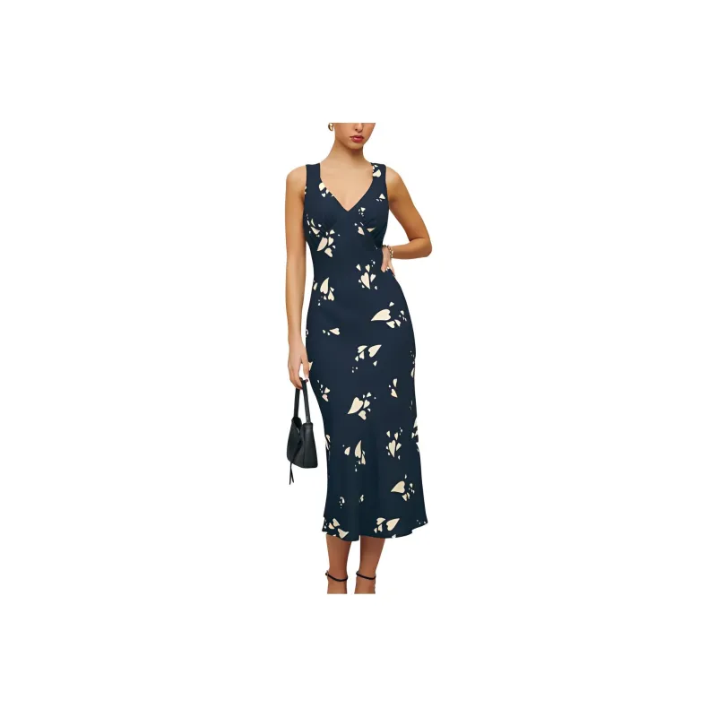 REFORMATION Beauden Dress Slip Dresses Women's Multicolor-0
