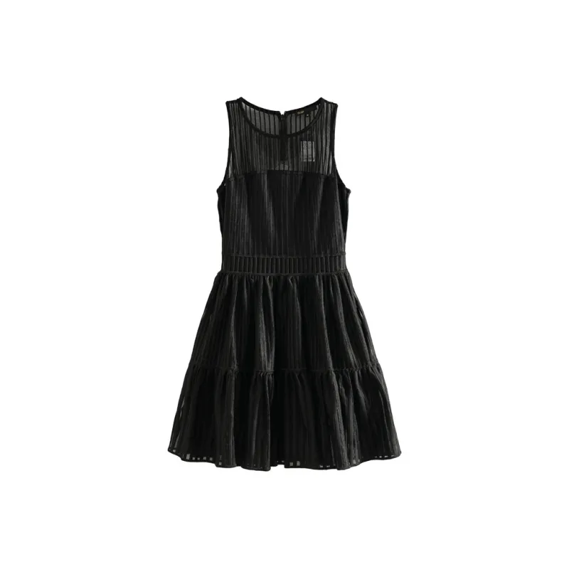 Maje Sleeveless Dress Women's Black-0