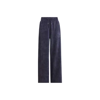 Adidas Originals Loose COZY PANT Knitted Sports Pants Women's Dark Navy Blue
