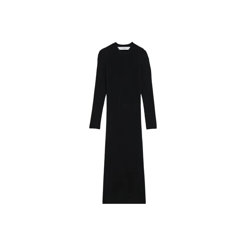 IRO NIGHT Long-Sleeved Dresses Women's Black-0