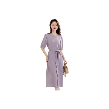 Yi Mengyuan Silk Short Sleeved Dress Women's