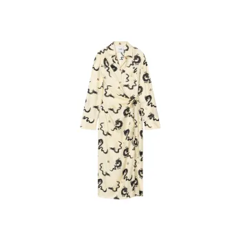 NANUSHKA SS24 Year Of The Dragon Collection Long-Sleeved Dresses Women's Ecru