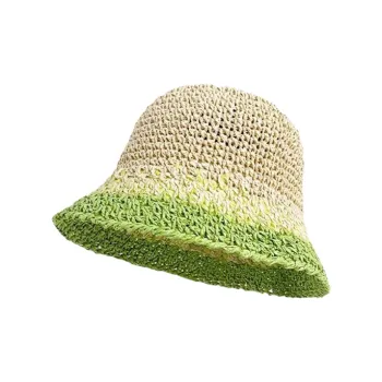JKEM Straw Woven Sun Protection Hats Women's