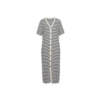 BARBOUR Short Sleeved Dresses Women's Black White