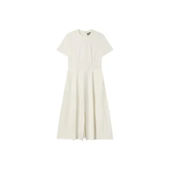 FILA Short Sleeved Dresses Women's Oat White