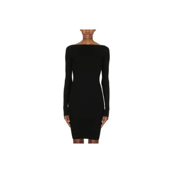 RICK OWENS Cut Out Stretched Dress
