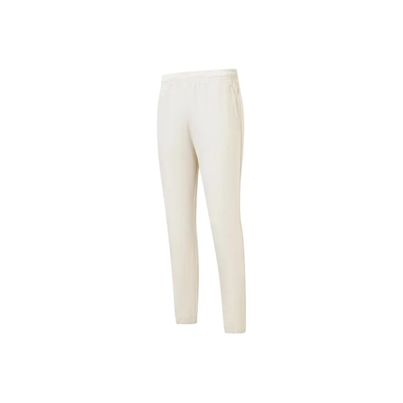 XTEP Knitted Sweatpants Women's Bright Moon White-0