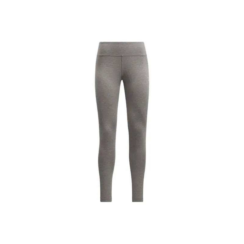 Reebok Identity Small Logo Cotton Leggings Leggings Women's Medium Gray Sandalwood-0