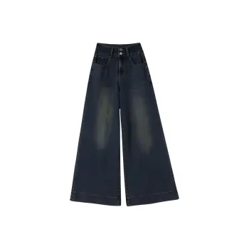 DOKZB Jeans Women's Vintage Blue