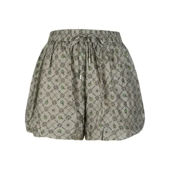 THE SEA LIFE Casual Shorts Women's Shimmer Green