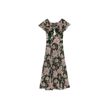 DOEN AMIRA DRESS Short Sleeved Dress Women's Multicolor