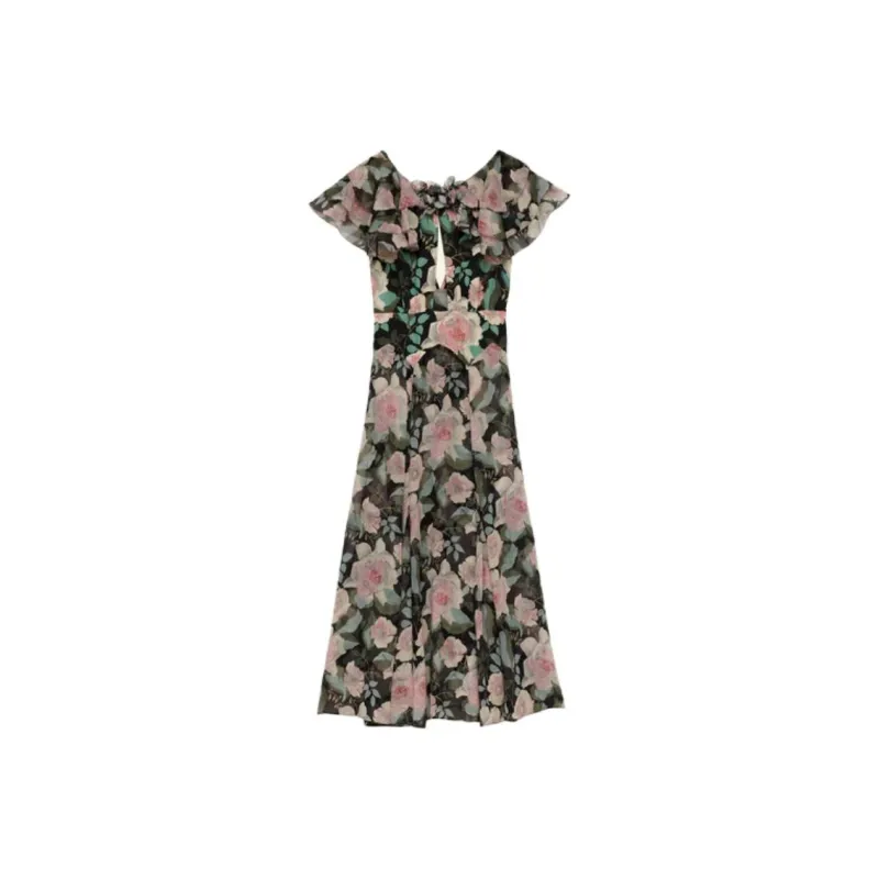 DOEN AMIRA DRESS Short Sleeved Dress Women's Multicolor-0