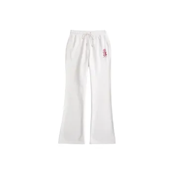 Abercrombie＆Fitch Knitted Sports Pants Women's White
