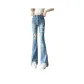 Washed Blue Pants