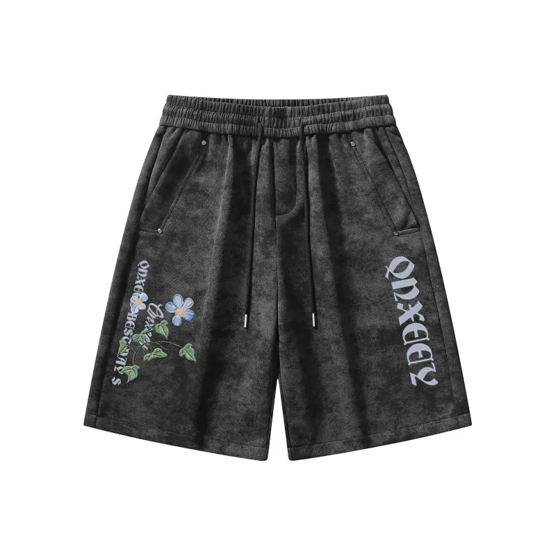 Qnxeey Casual Shorts Unisex-7