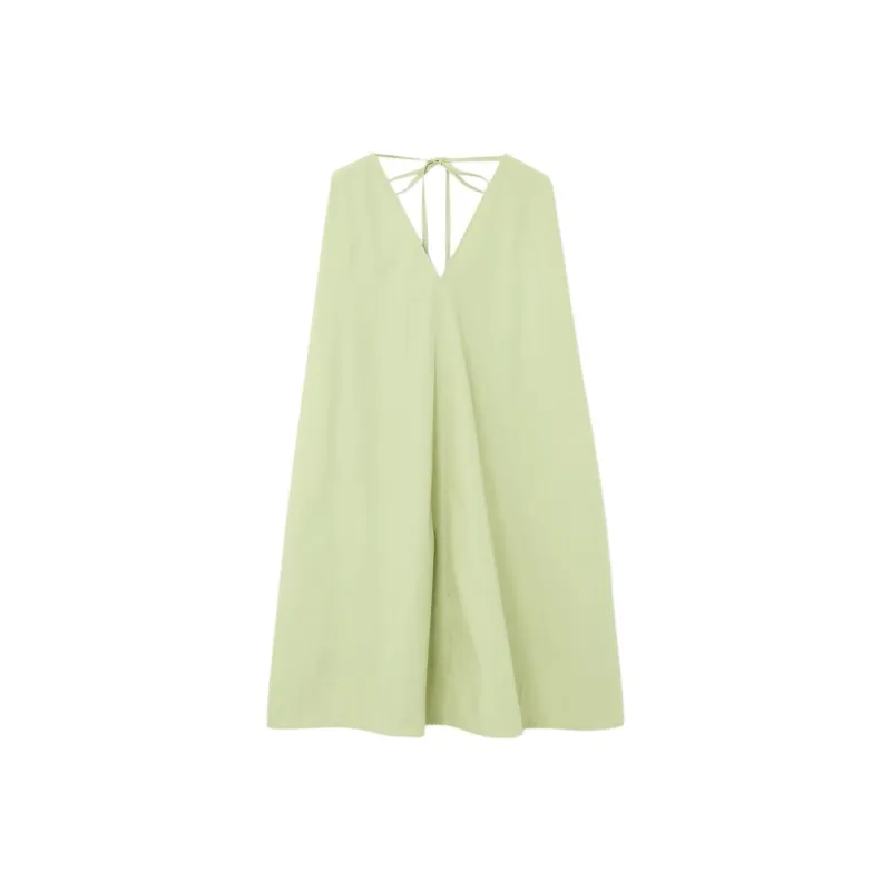 COS SS24 Sleeveless Dress Women's Green-0